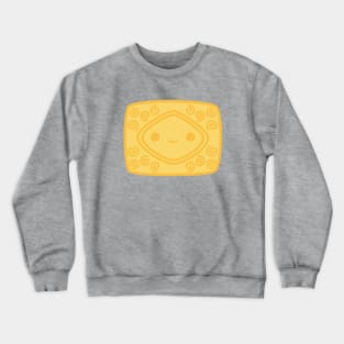 Cute yummy biscuit-custard cream Crewneck Sweatshirt